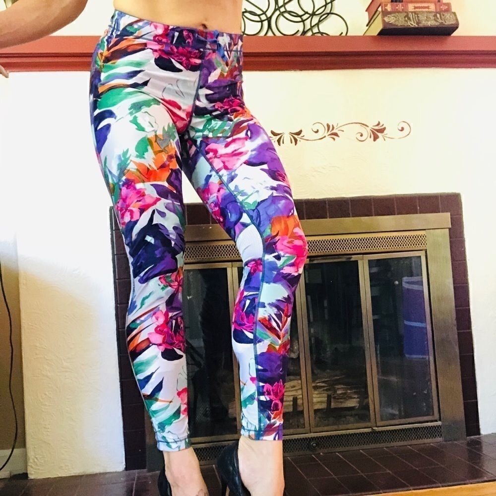 Roxy full length fitness athletic pants